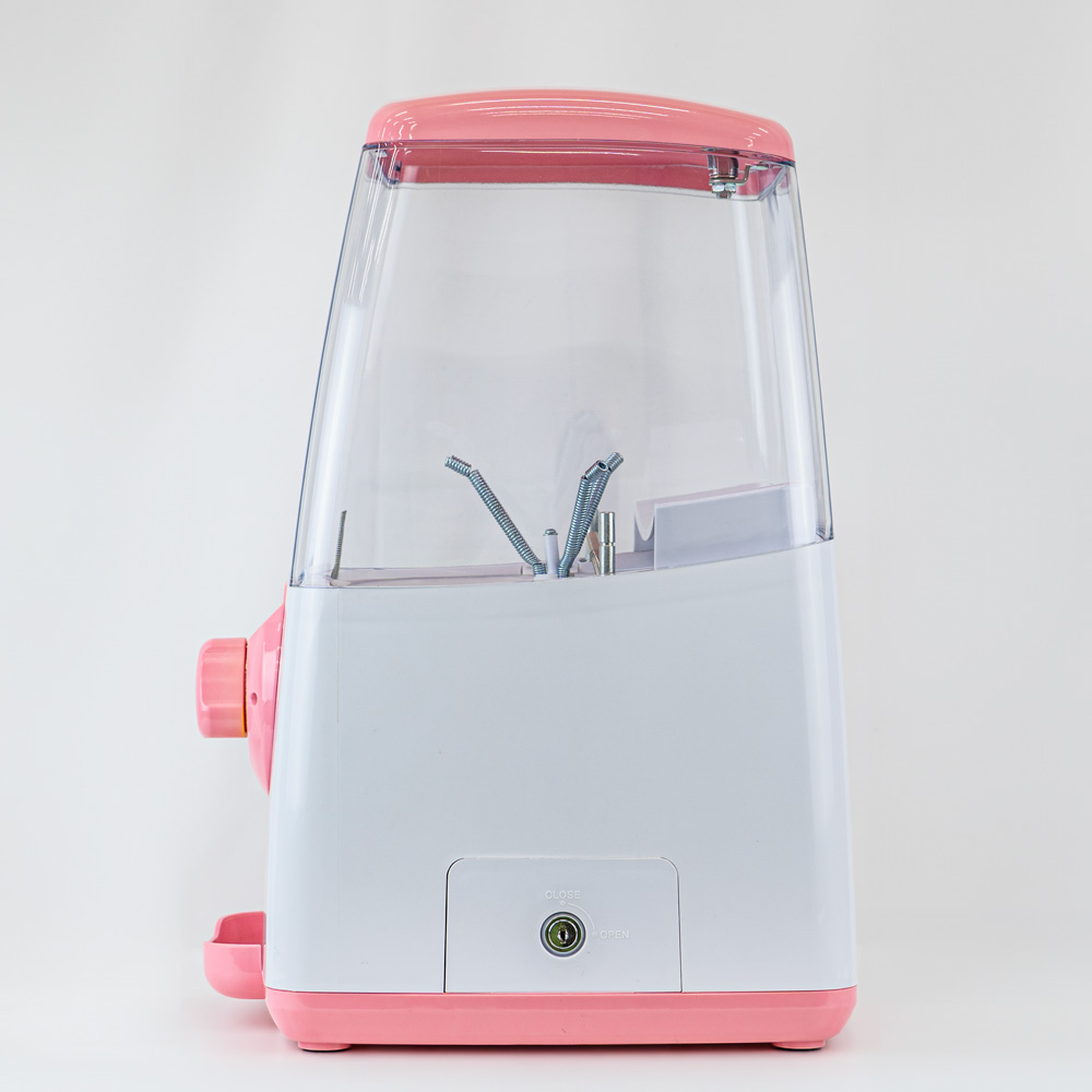 中古・Aランク】GACHACUBE 500円仕様 ピンク｜カプセルトイ自販機本体