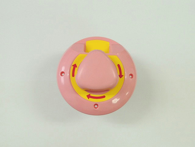 【部品・パーツ】ガチャキューブ用コインメック　コインフリー仕様　ピンク