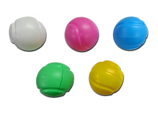 ガラポンBIG専用　抽選カラーボール(通常タイプ)　5色アソート　50個セット