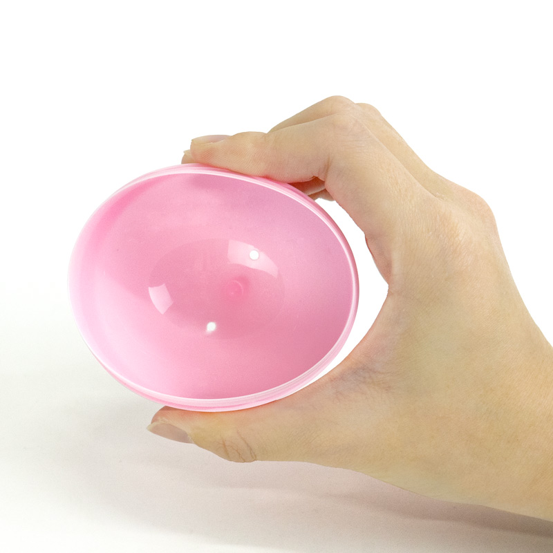 上限10袋》開けやすい！HI 75mm空カプセル 5色アソート(透明＋不透明