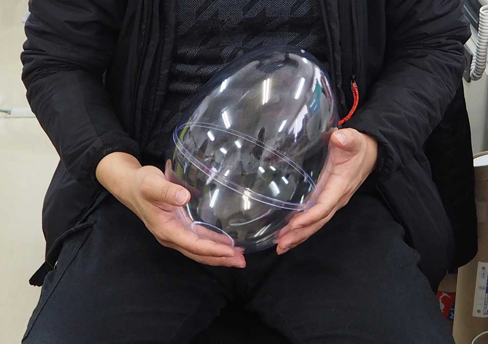 在庫限り】大きなたまごカプセル ビッグエッグ 透明 | ガチャガチャ