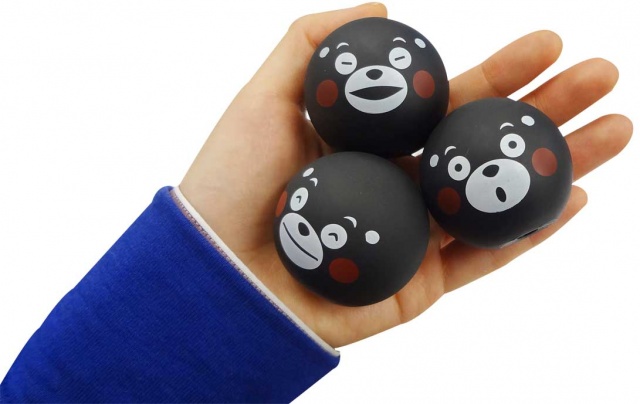 希少 くまモン ボウリングボール （ボウリングで“転がる”くま