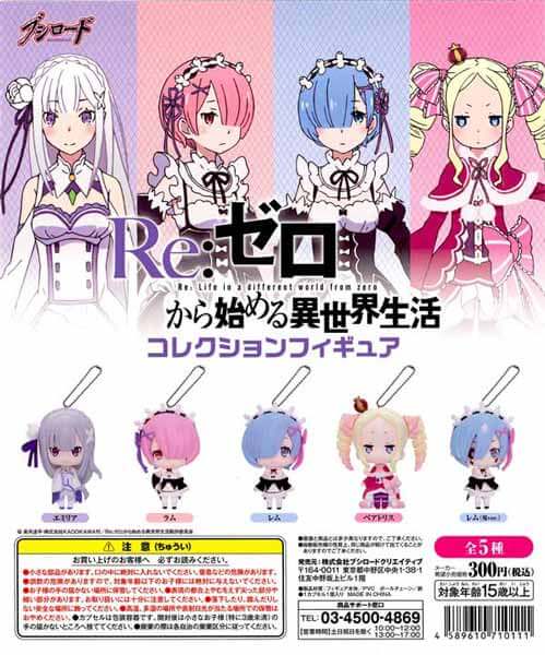 再販》Re：ゼロから始める異世界生活 コレクションフィギュアvol.1