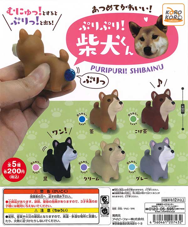 コロコロコレクション ぷりぷり！柴犬くん （50個入り 