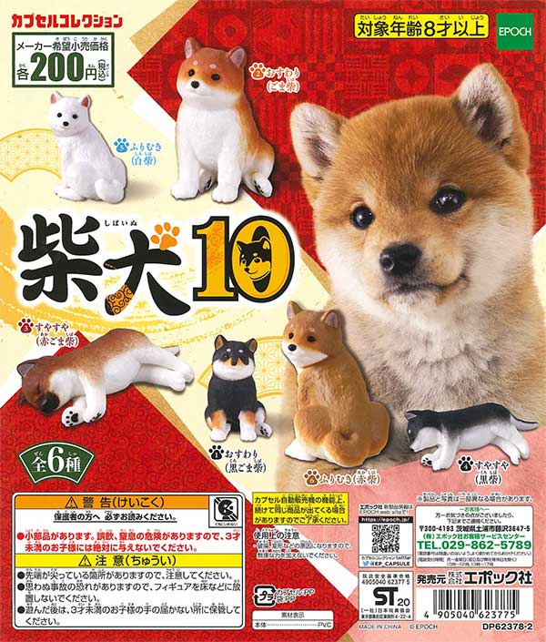 柴犬10 （50個入り） | ガチャガチャ通販専門【あミューズ】