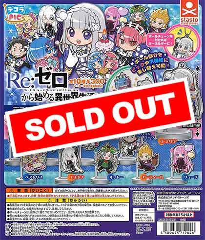 デコラPICアクリル Re:ゼロから始める異世界生活2 （40個入り