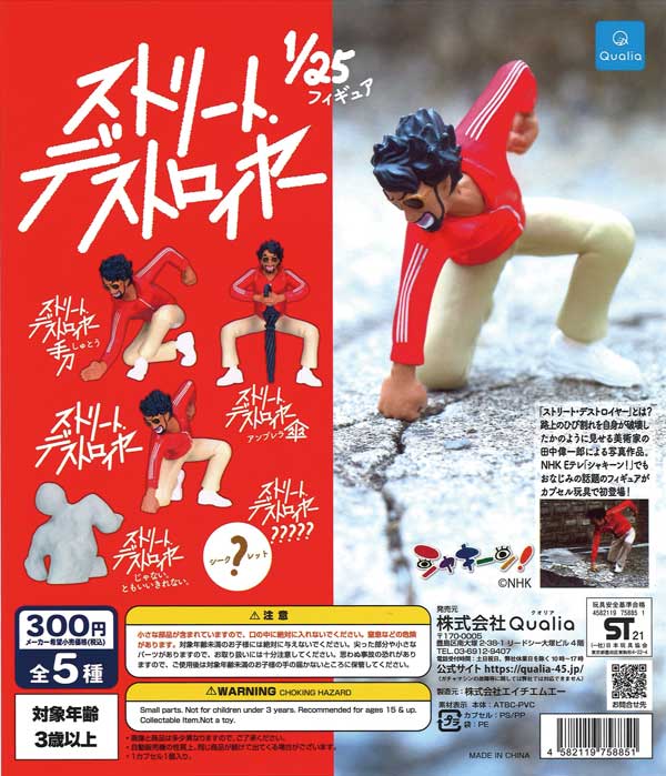 シャキーン！ ストリート・デストロイヤー 1/25フィギュア （40個入り