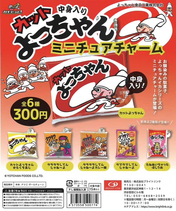 よっちゃん 中身入りミニチュアチャーム （40個入り