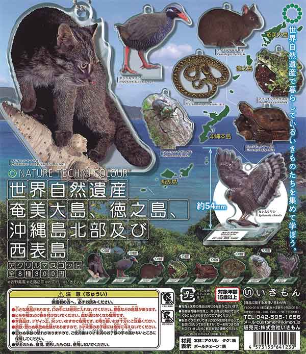 再販》NTC 世界自然遺産 奄美大島、徳之島、沖縄島北部及び 西表島