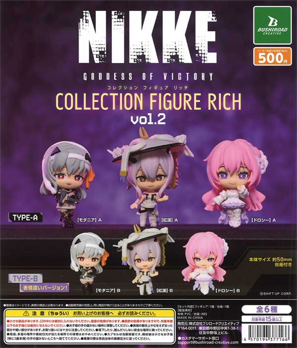 勝利の女神：NIKKE コレクションフィギュアRICH vol.2（20個入り