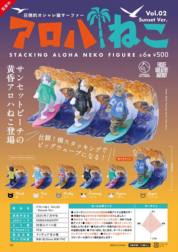 猫ガチャ 11月発売】【正規予約】猫との暮らしマスコット3（30個入り）【J