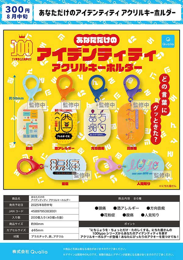 8月発売】【二次予約】あなただけのアイデンティティ アクリル