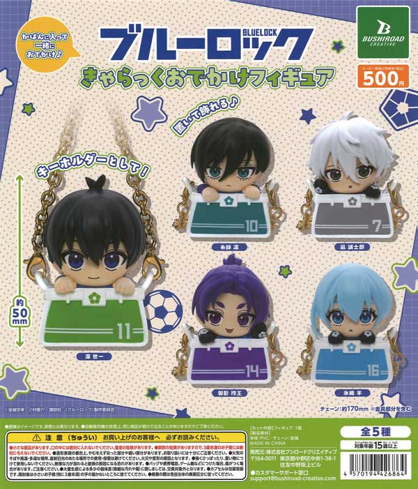 ブルーロック きゃらっくおでかけフィギュア（20個入り）【ﾌﾞｼﾛｰﾄﾞ