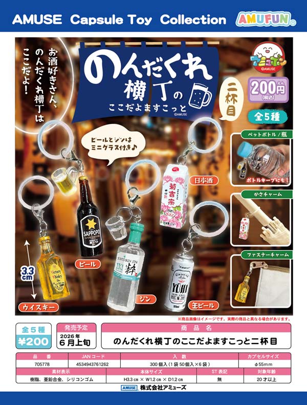 のんだくれ横丁のここだよますこっと二杯目