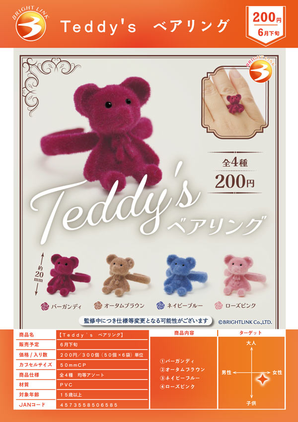 Teddy's ベアリング