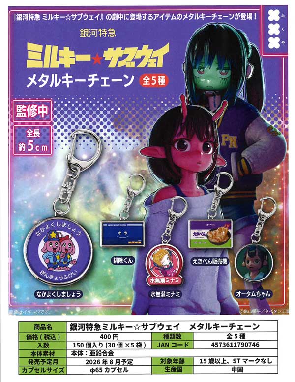8月発売】【二次予約】銀河特急ミルキー☆サブウェイ メタルキー