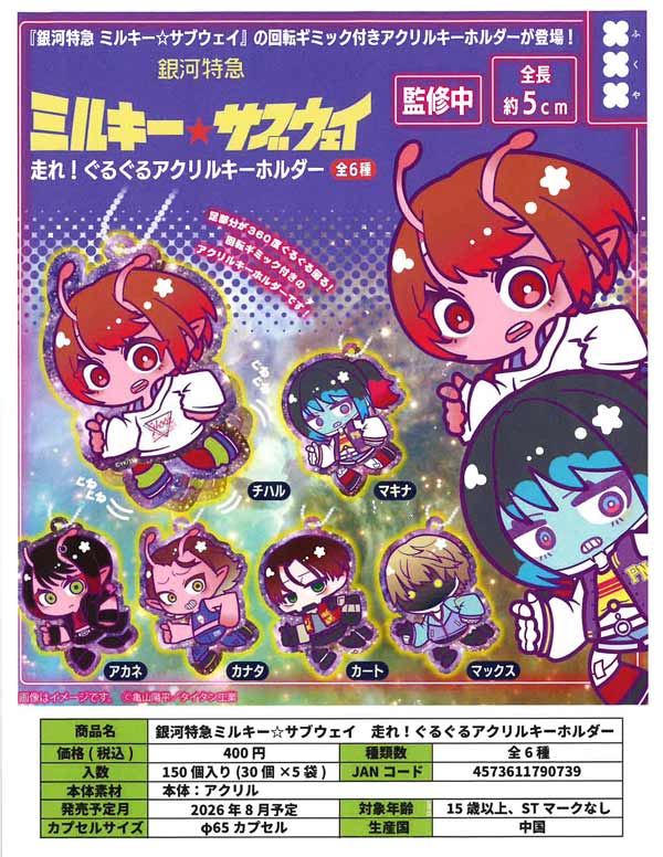8月発売】【二次予約】銀河特急ミルキー☆サブウェイ 走れ！ぐるぐる