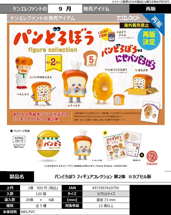 パンどろぼう フィギュアコレクション 第2弾