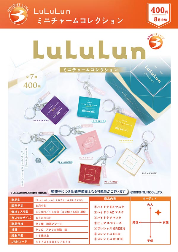 LuLuLun ミニチャームコレクション
