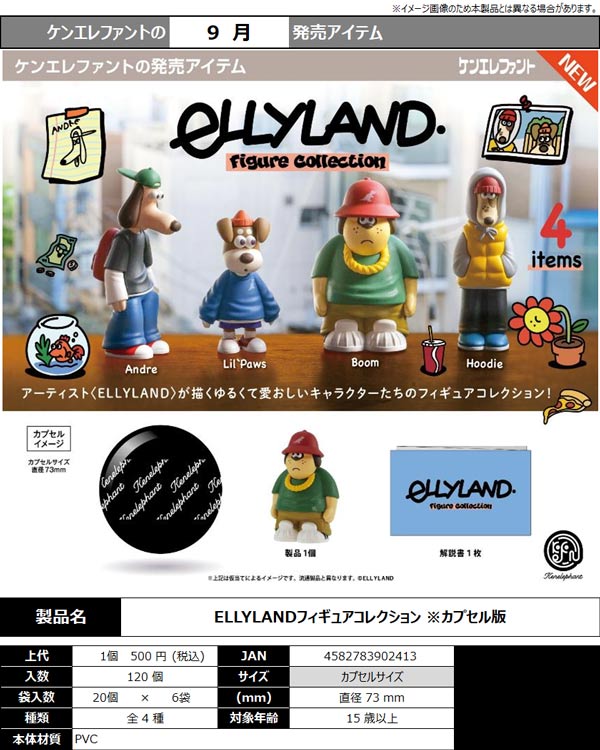 9月発売】【正規予約】ELLYLANDフィギュアコレクション（20個入り