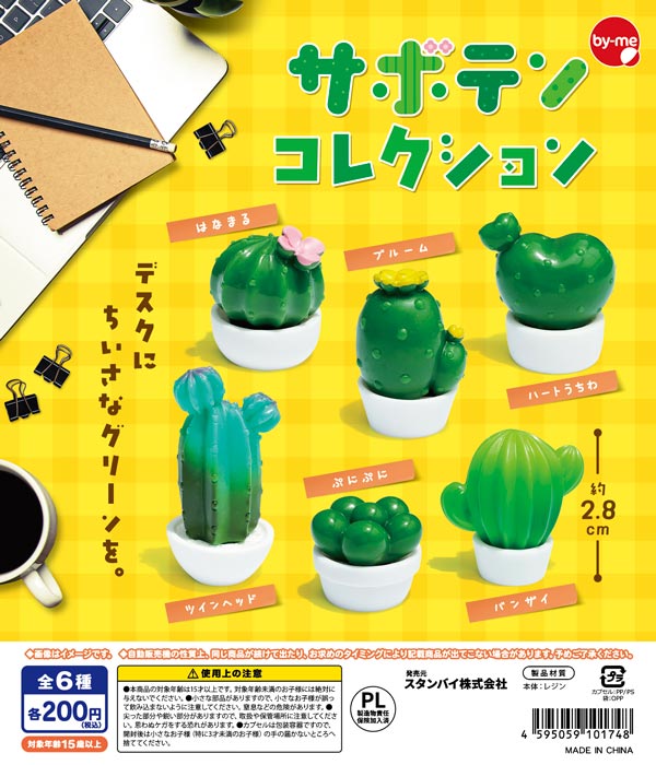10月発売】【正規予約】サボテンコレクション（50個入り）【ｽﾀﾝﾊﾞｲ