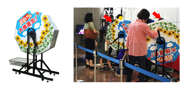 東武百貨店様「ガラポンBIG」で夏祭り大抽選会！ | ガチャガチャ