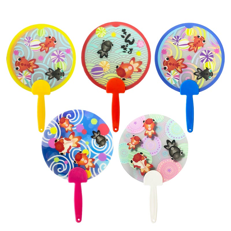 花火柄うちわ（40個入り） | ガチャガチャ通販専門【あミューズ】