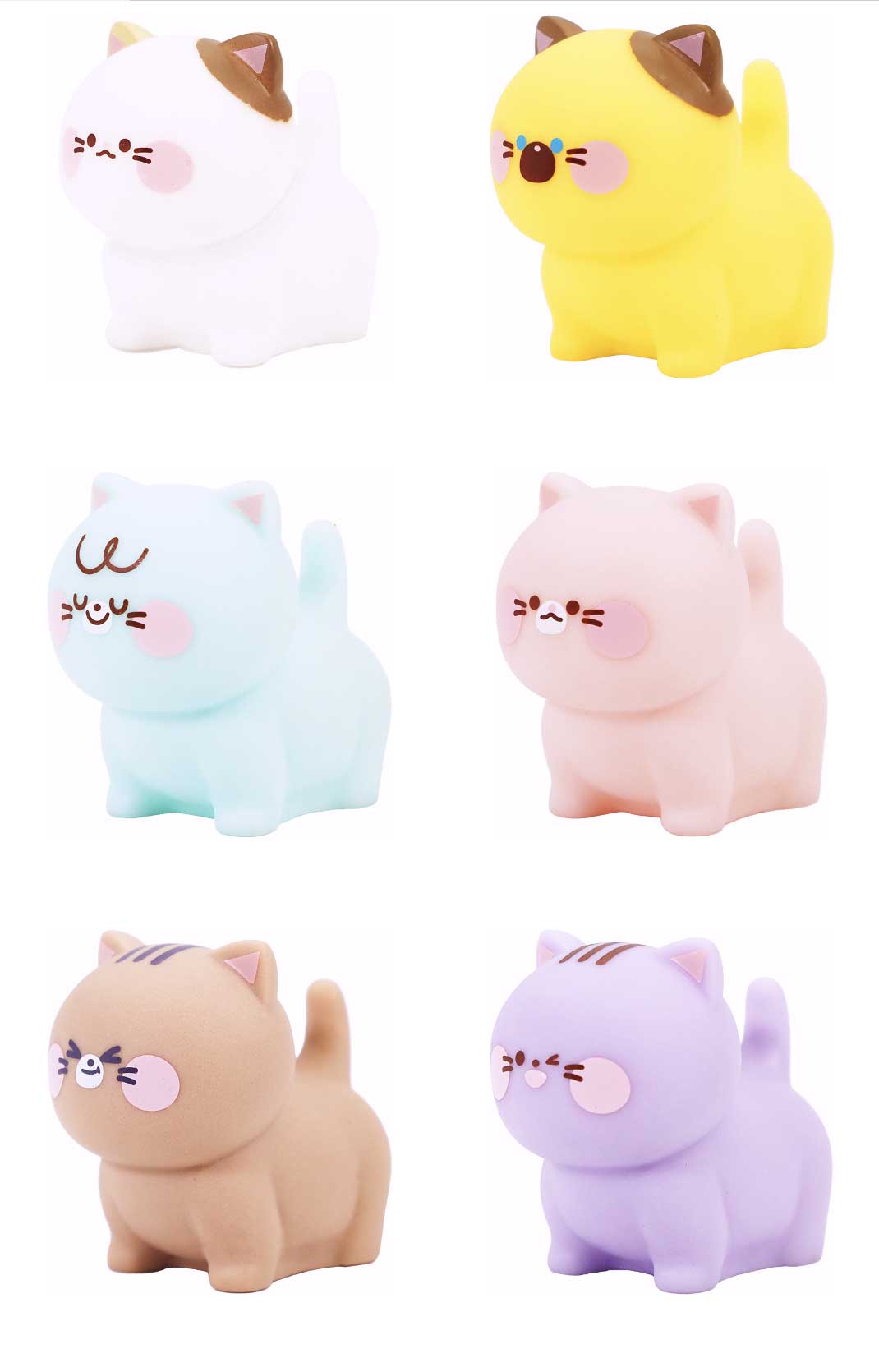 カプセルなし・台紙なし》ぷかぷかねこねこ日和（100個入り