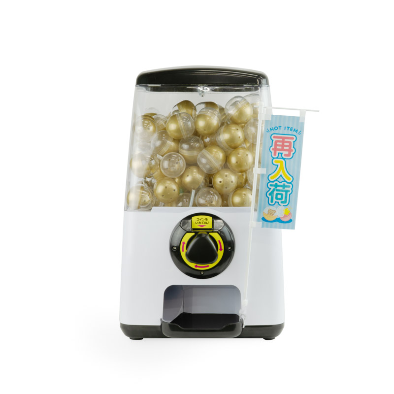 ミニのぼりセット「再入荷/クリップ」7×21cm | ガチャガチャ