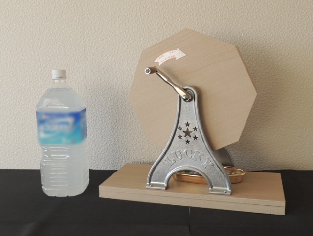 レンタル】ガラポン抽選器【1000球用】《玉+鐘 付属》｜ガラポン抽選器