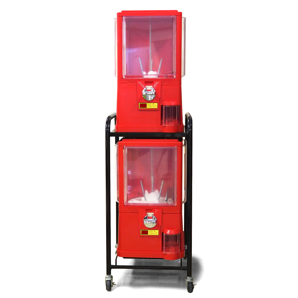 セット商品】ガチャコップL ＜200円仕様＞ [本体2台+スタンド1台] 業務 